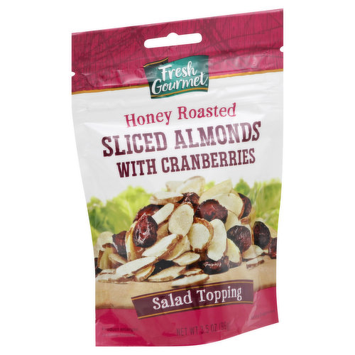 Fresh Gourmet Almonds, Honey Roasted, Sliced - Spring Market