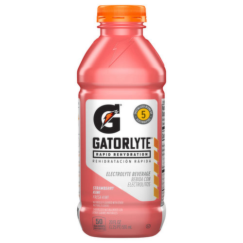 Specialized blend of 5 electrolytes. Scientifically formulated for rapid rehydration.