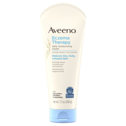 Aveeno Moisturizing Cream, Daily, Eczema Therapy