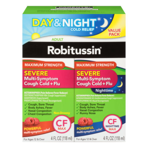 Robitussin Adult Day & Night Cold Relief