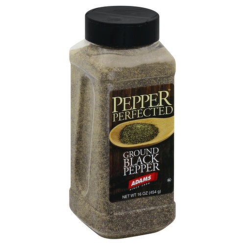 Adams Black Pepper, Ground