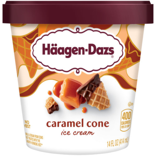 Haagen Dazs Caramel Cone Ice Cream