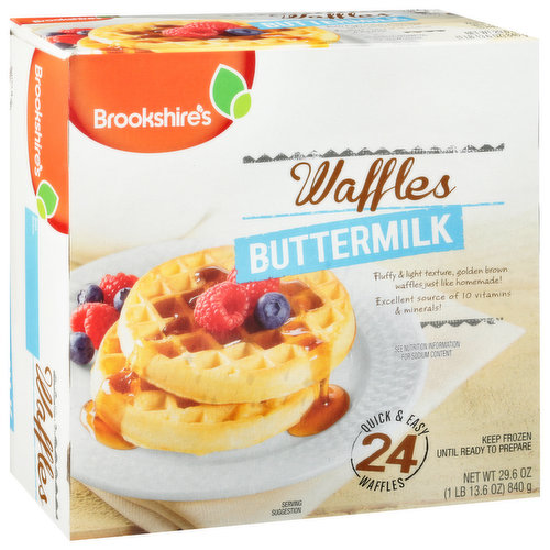 Brookshire's Waffles, Buttermilk
