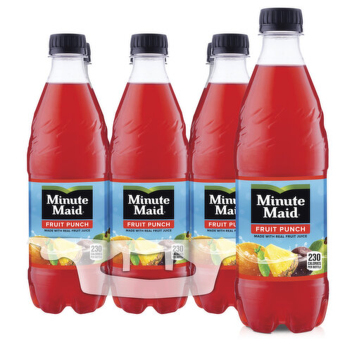 Minute Maid  Fruit Punch, Made W/ Real Fruit Juice