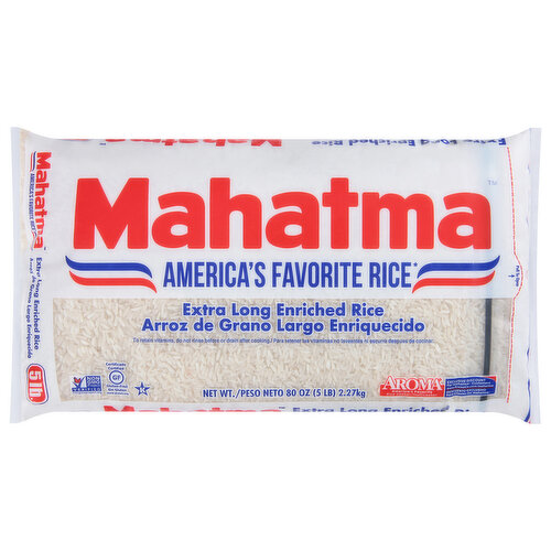 Mahatma Rice, Enriched, Extra Long