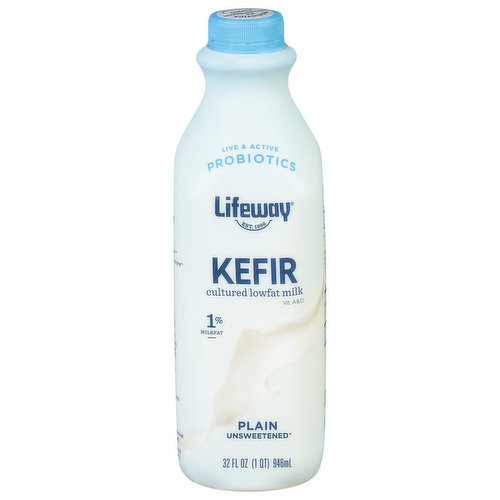 Lifeway Kefir, Plain Unsweetened