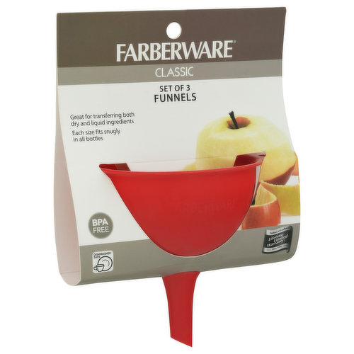 Multi-Purpose Plastic Oil/Juice/Vinegar Funnel Kitchen : gadgets