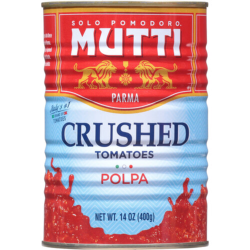 Mutti Tomatoes, Crushed