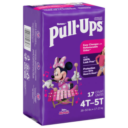 Pull-Ups Training Pants, Disney Junior Minnie, 4T-5T (38-50 lbs) - Spring  Market