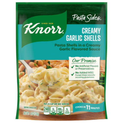 Knorr Shells, Creamy Garlic