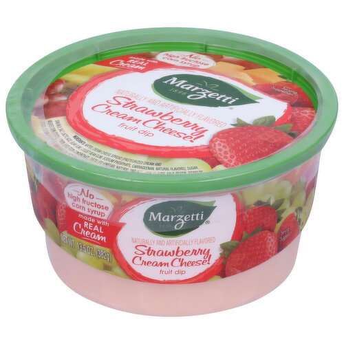 Marzetti Fruit Dip, Cream Cheese, Natural Strawberry Flavored