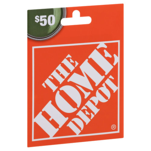 Home Depot $50 Gift Card [Digital] Home Depot 50 Digital.com