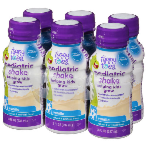 Tippy Toes Pediatric Shake, Vanilla - Brookshire's