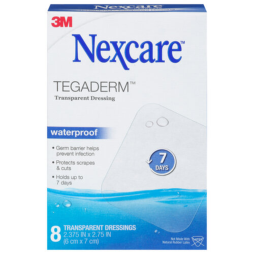 Nexcare Transparent Dressings, Waterproof