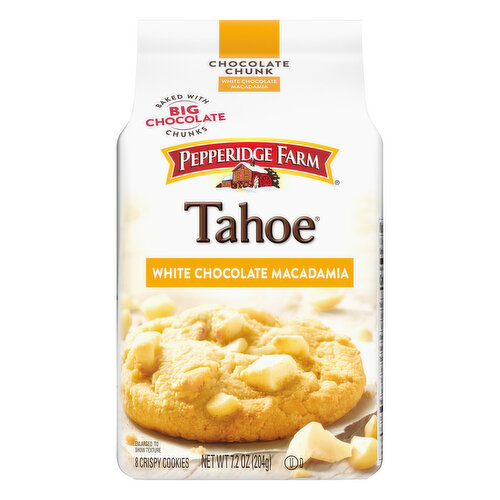 Pepperidge Farm Cookies, Crispy, White Chocolate Macadamia