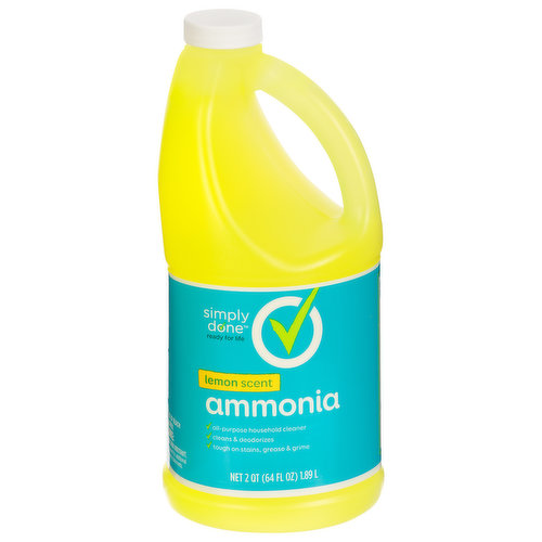 Ammonia, Lemon Scent