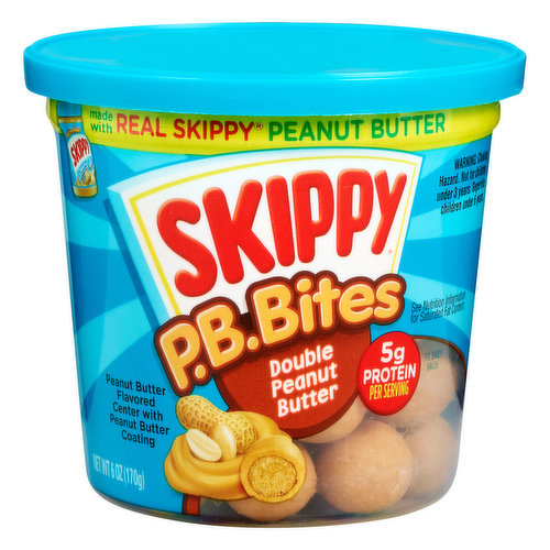 Skippy PB Bites, Double Peanut Butter