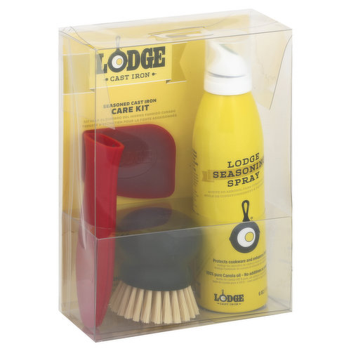 LODGE Care Kit, Seasoned Cast Iron