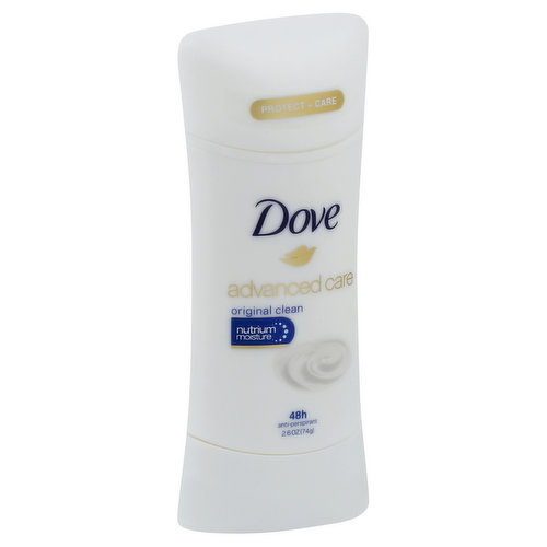 Dove Anti-Perspirant, Advanced Care, Original Clean - Brookshire's