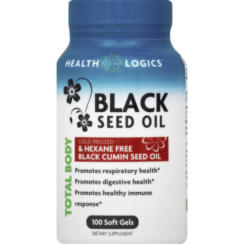 Health Logics Black Seed Oil, Soft Gels