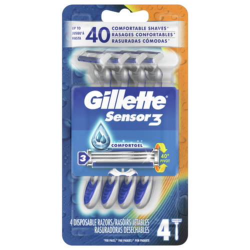 Gillette Razors, Disposable