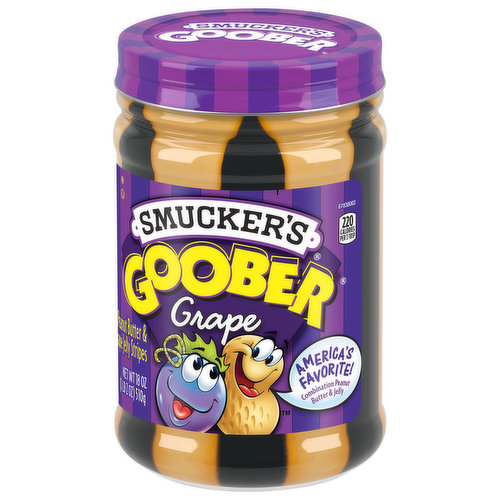 Smucker's Peanut Butter & Grape Jelly Stripes