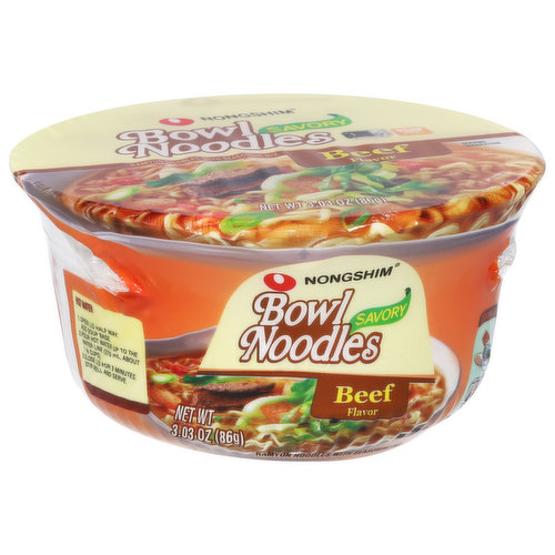 Nongshim Hot & Spicy Noodle Bowl - 3.03 Oz - Vons