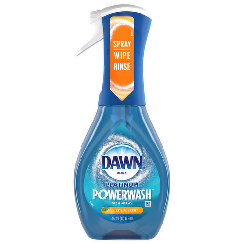 Dawn Ultra Dish Spray, Citrus Scent, Platinum