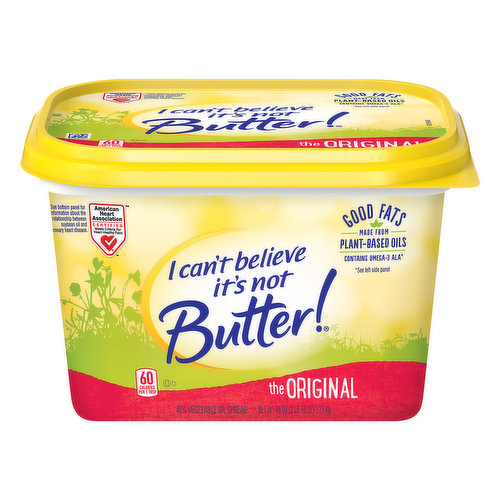 I Can't Believe It's Not Butter! Vegetable Oil Spread, the Original