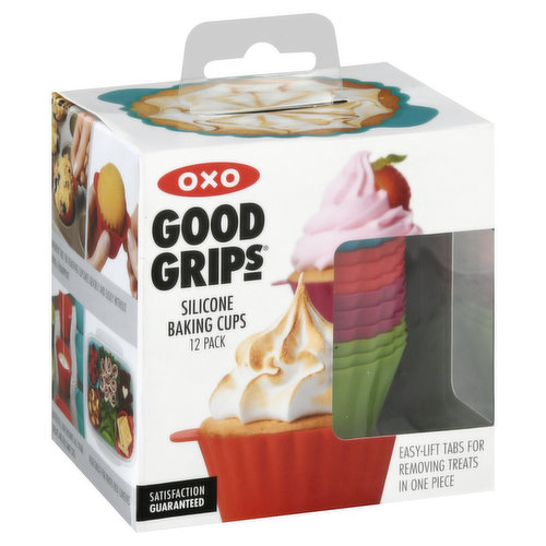 OXO Baking Cups, SIlicone, 12 Pack