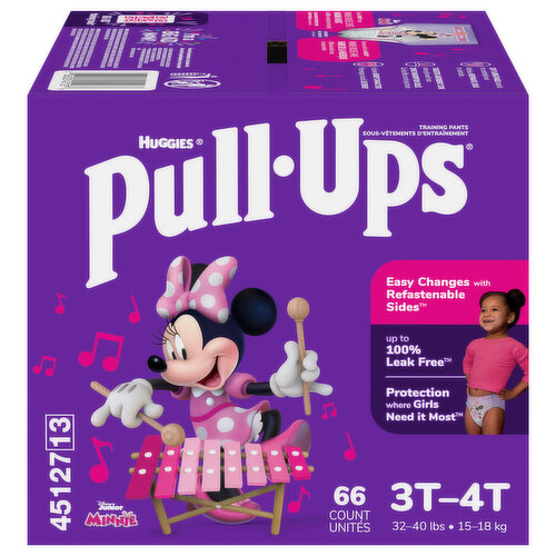 Pull-Ups Training Pants, Disney Junior Minnie, 3T-4T (32-40 lbs) -  Brookshire's