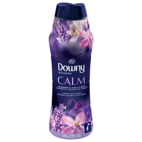 Downy Light Laundry Scent Booster Beads for Washer, White Lavender