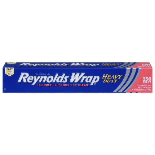 Reynolds Wrap Aluminum Foil, Heavy Duty, 130 Square Feet