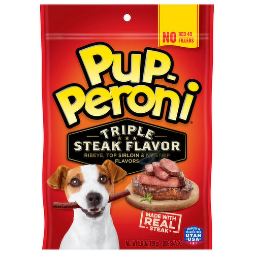 Pup-Peroni Dog Snacks, Triple Steak Flavor