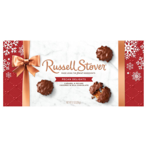 Russell Stover Milk Chocolate, Pecan Delights