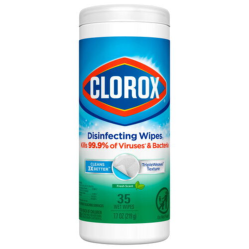 Clorox Disinfecting Wipes, Fresh Scent