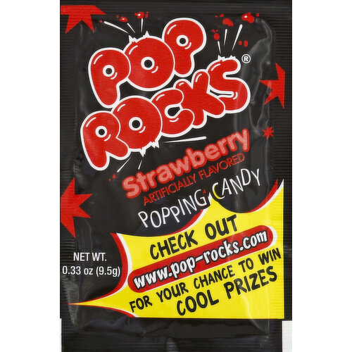 Pop Rocks Popping Candy, Strawberry