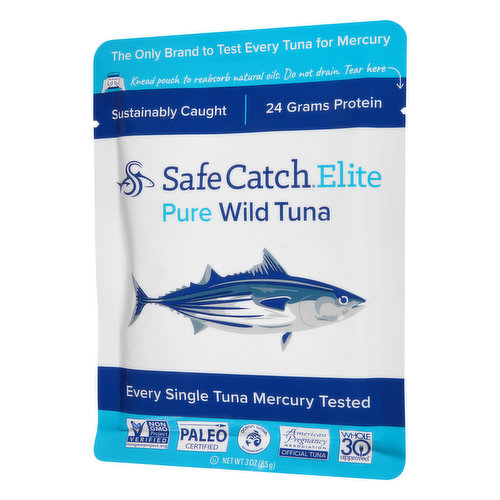 Safe Catch Solid Wild Tuna Steak 5 oz