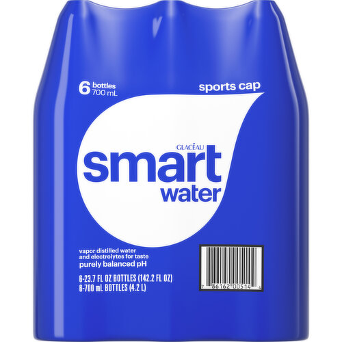 smartwater Vapor Distilled Premium Water Bottles
