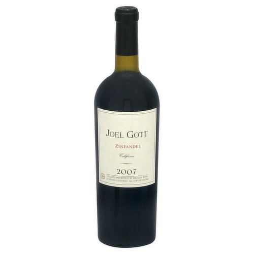 Joel Gott Zinfandel, California, 2007