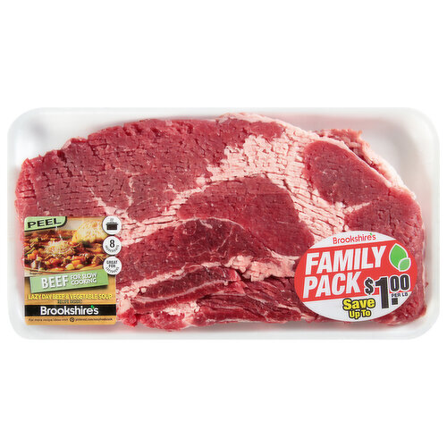 USDA Select Beef Boneless Tenderized Chuck Steak