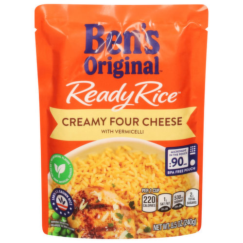 Ben's Original Rice, Creamy Four Cheese