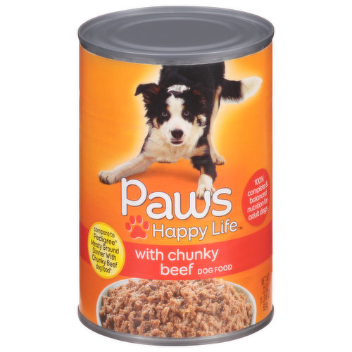 Woof With Multiple Paws Dog Food & Water Mat