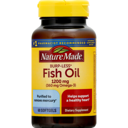 Nature Made Fish Oil, Softgels