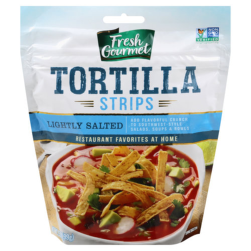 Tortilla Strips, Lightly Salted