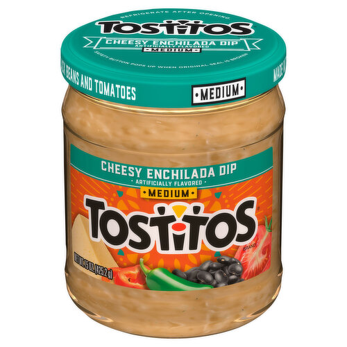 Tostitos Enchilada Dip, Cheesy, Medium