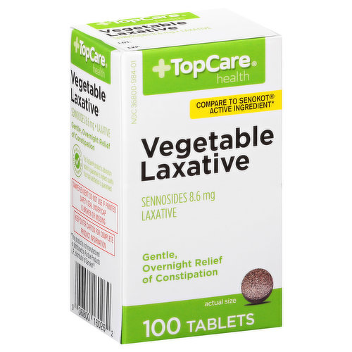 TopCare Vegetable Laxative, Tablets