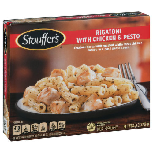 Stouffer's Rigatoni with Chicken & Pesto