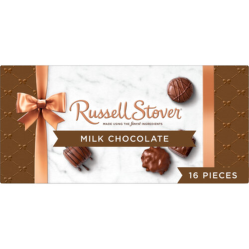 Russell Stover Assorted Milk Chocolate Gift Box, 9.4 oz. (≈ 16 pieces)