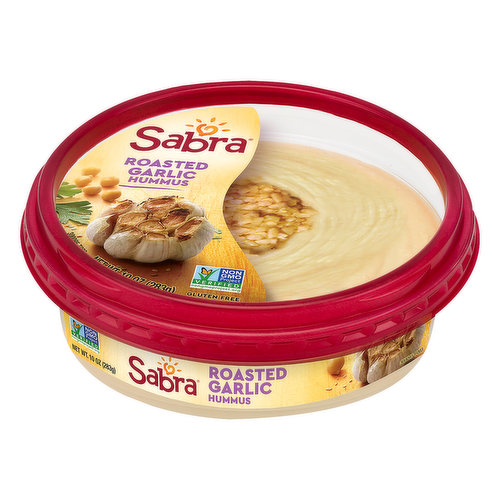 Sabra Roasted Garlic Hummus Dip